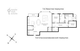 4 odalılar daire 240 m² Moscow'da, Rusya. $1,300 haftalık