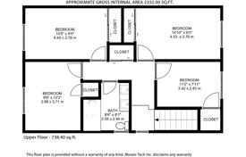 5 odalılar şehir içinde müstakil ev Etobicoke'de, Kanada. C$1,729,000