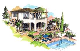 3 odalılar villa Tala'da, Kıbrıs. 838,000 €