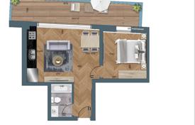 2 odalılar daire 37 m² Tel Aviv'de, İsrail. $1,154,000
