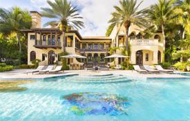 12 odalılar villa 919 m² Miami sahili'nde, Amerika Birleşik Devletleri. $26,200,000