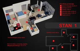 1 odalılar daire 49 m² Dobra Voda'da, Karadağ. 142,000 €