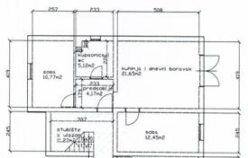 3 odalılar daire 60 m² City of Zagreb'da, Hırvatistan. 159,000 €