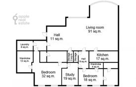 4 odalılar daire 252 m² Moscow'da, Rusya. $2,200 haftalık