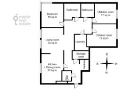 4 odalılar daire 159 m² Khoroshevsky district'da, Rusya. 125,000,000 ₽