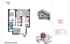 2 odalılar daire 87 m² Pilar de la Horadada'da, İspanya. 425,000 €