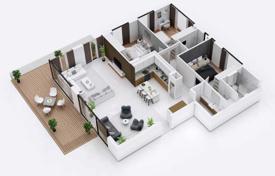 3 odalılar çatı dairesi 139 m² Nicosia'da, Kıbrıs. 550,000 €