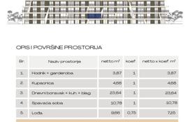 1 odalılar yeni binada daireler 52 m² Pula'da, Hırvatistan. 377,000 €