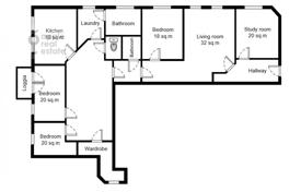 4 odalılar daire 177 m² Presnensky district'da, Rusya. 199,000,000 ₽