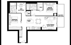 7 odalılar daire York'da, Kanada. C$1,144,000
