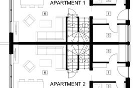 3 odalılar yeni binada daireler 126 m² Nova Vas'da, Hırvatistan. 340,000 €