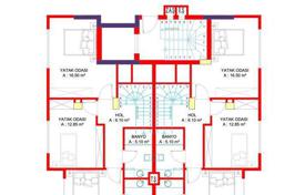 4 odalılar yeni binada daireler 115 m² Kargicak'da, Türkiye. $434,000