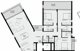 3 odalılar çatı dairesi Baf'ta, Kıbrıs. 550,000 €