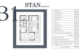 4 odalılar yeni binada daireler 149 m² Medulin'de, Hırvatistan. 550,000 €