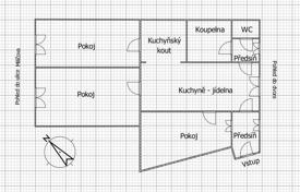 3 odalılar daire 84 m² Prague 3'da, Çekya. Price on request