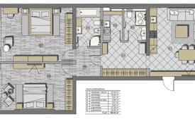 3 odalılar daire 133 m² Jurmalas pilseta'da, Letonya. 295,000 €