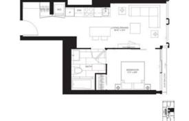 1 odalılar daire Wellesley Street East'da, Kanada. C$754,000