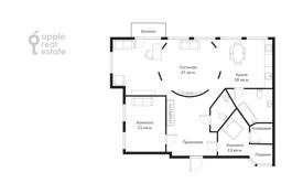 3 odalılar daire 133 m² district Zamoskvorechye'de, Rusya. 95,000,000 ₽