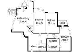 4 odalılar daire 180 m² district Prospekt Vernadskogo'da, Rusya. 100,000,000 ₽