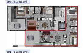 2 odalılar çatı dairesi Larnaca (city)'da, Kıbrıs. 279,000 €