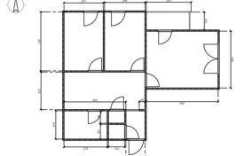 3 odalılar konak 61 m² Debrecen'da, Macaristan. 181,000 €