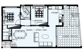 2 odalılar daire 107 m² Germasogeia'da, Kıbrıs. 671,000 €