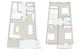 3 odalılar çatı dairesi 133 m² Budva city'da, Karadağ. 512,000 €