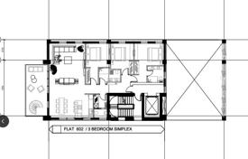 3 odalılar çatı dairesi 157 m² Limasol'da, Kıbrıs. 1,350,000 €