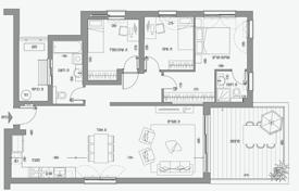 3 odalılar daire 84 m² Netanya'da, İsrail. $982,000