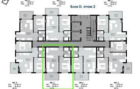 2 odalılar daire 50 m² Antalya (city)'da, Türkiye. $111,000