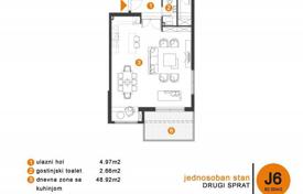 1 odalılar daire 82 m² Donja Lastva'da, Karadağ. 410,000 €
