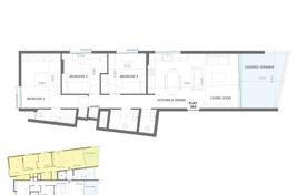 3 odalılar daire 120 m² Strovolos'da, Kıbrıs. 357,000 €