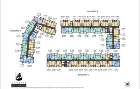 1 odalılar daire 55 m² Pattaya'da, Tayland. $201,000