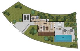 5 odalılar yazlık ev 389 m² Tsada'da, Kıbrıs. 1,950,000 €