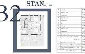 4 odalılar yeni binada daireler 137 m² Medulin'de, Hırvatistan. 505,000 €