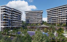 2 odalılar yeni binada daireler 96 m² Alanya'da, Türkiye. $159,000