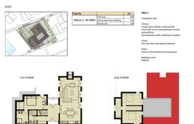 3 odalılar villa 160 m² Sveti Stefan'da, Karadağ. 542,000 €