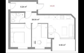 2 odalılar daire 49 m² Vake-Saburtalo'da, Gürcistan. $59,000