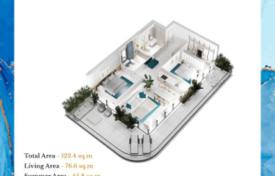 3 odalılar yeni binada daireler 122 m² Guria'da, Gürcistan. $326,000