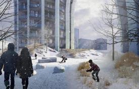 2 odalılar yeni binada daireler 59 m² Tbilisi (city)'da, Gürcistan. $283,000
